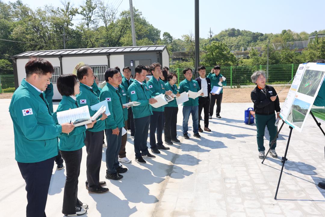 제278회 예천군의회 임시회 상반기 주요사업장 현지확인