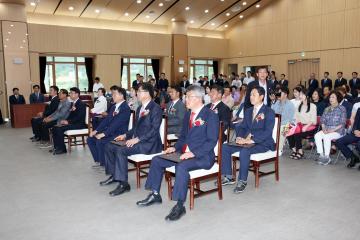 제8대 예천군의회 의원 당선증 교부식